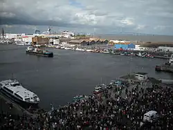 Přístav v Saint-Nazaire