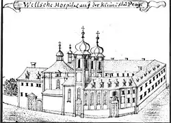 Vlašský špitál na Malé Straně v Praze.