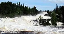 Labroské peřeje červenec 2007