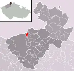 Labská Stráň na mapě