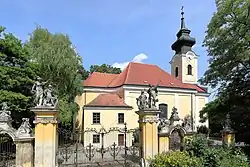 farní kostel v Ladendorfu