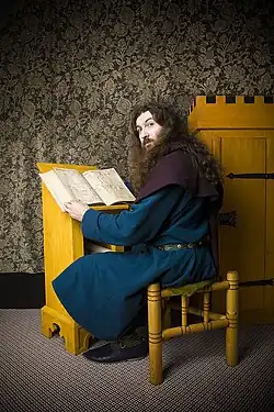 Ladislav Sluka Kocour se svými výrobky