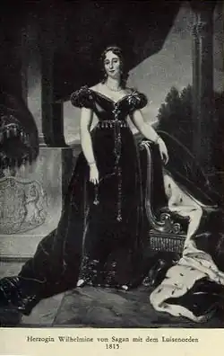 Nejstarší dcera Kateřina Vilemína Zaháňská