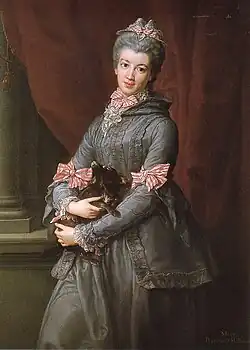 Lady Mary Fox, pozější baronesa Holland, 1767