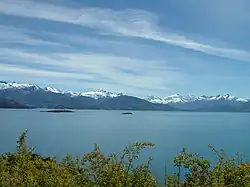 Monte San Valentín od Lago Buenos Aires