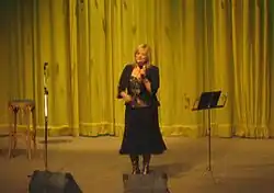 Laiferová na svém koncertu