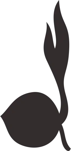 Klíčící kokosový ořech ze znaku organizace