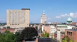 Typické domky v Lititz