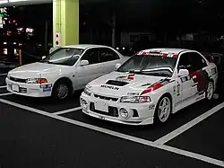 Mitsubishi Lancer spolu Lancerem Evo IV
