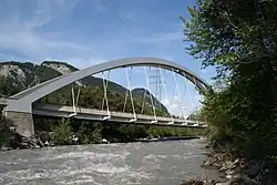 Landquart poblíž obce Malans