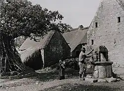 Langonnet: Quinquisova farma kolem roku 1905