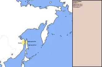 Mapa rozšíření jazyka