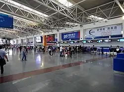 Hala terminálu 1 v roce 2013