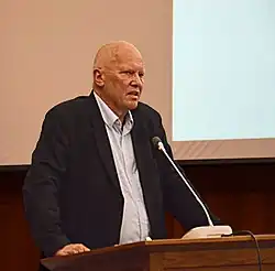 Lars-Erik Liljelund 1. 6. 2015 v debatě, která zahájila Evropský týden udržitelného rozvoje v ČR.