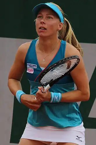 Johanna Larssonová na French Open 2019