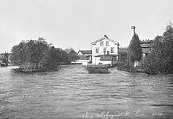 Lasaretinväylä Oulu, 1898