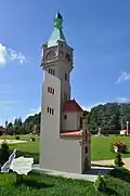 Niechorze - park miniatur polských majáků