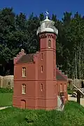 Niechorze - park miniatur polských majáků