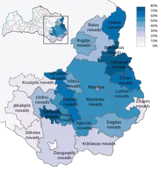 Mapa rozšíření jazyka