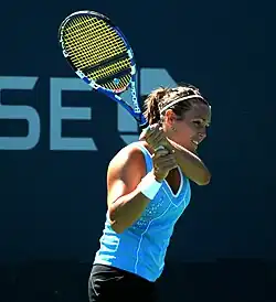 Laura Pousová-Tiová na US Open 2011