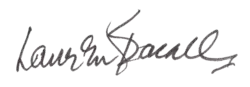 Lauren Bacallová – podpis