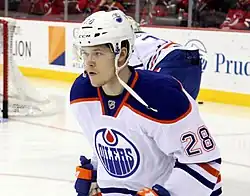 Lauri Korpikoski v dresu Oilers (2015)