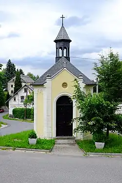 Pohled na průčelí