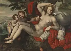 Leda s labutí, Museo del Prado