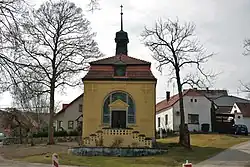 Secesní kaple svatého Prokopa na návsi