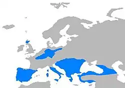 Areál rozšíření