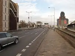 chodník po rozšíření