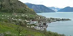 Část Hermansverku a Sognefjordu