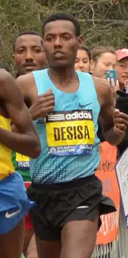 Lelisa Desisa (15. dubna 2013)