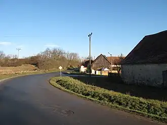 Silnice II/182 v Lelově