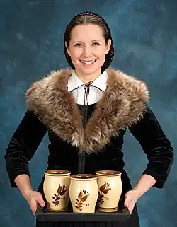 Lenka Pichlíková jako Katharina Luther (2010).