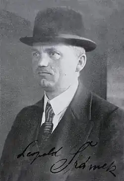 Její manžel Leopold Šrámek (1882-1942)