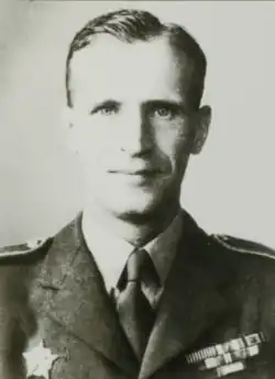 Leopold Vrána v uniformě Čs. armády v roce 1947