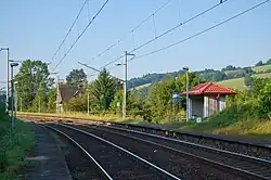 Celkový pohled na zastávku