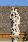 Lesonice TR Virgin Mary statue.jpg
