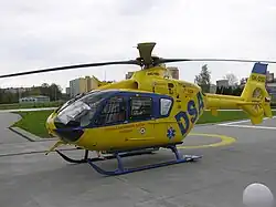 Eurocopter EC 135 T2+ s imatrikulací OK-DSE jako Kryštof 05 v letech 2009-2016