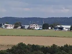 Letiště Benešov od západu