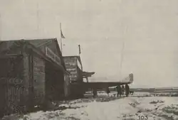 Ĺetiště Plzeň-Bory v roce 1928