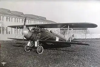 Letoun Letov Š-20, s nímž pilot Anderle vyhrál závod kolem republiky 1926