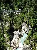Soutěska Leutascher Geisterklamm