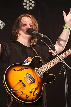 Lewis Capaldi v roce 2018 ve Finsku
