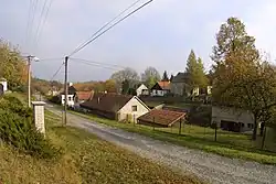 Pohled vsí k východu