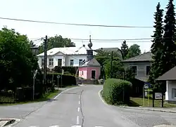 Hlavní ulice, směr Bílovec