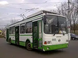 Trolejbus LiAZ-5280 v Kursku