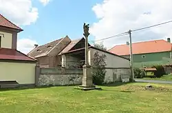 Libědice-sloup Nejsvětější Trojice.jpg