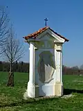 Libějovice, Chapel-shrine of the Holy Trinity (01).jpg